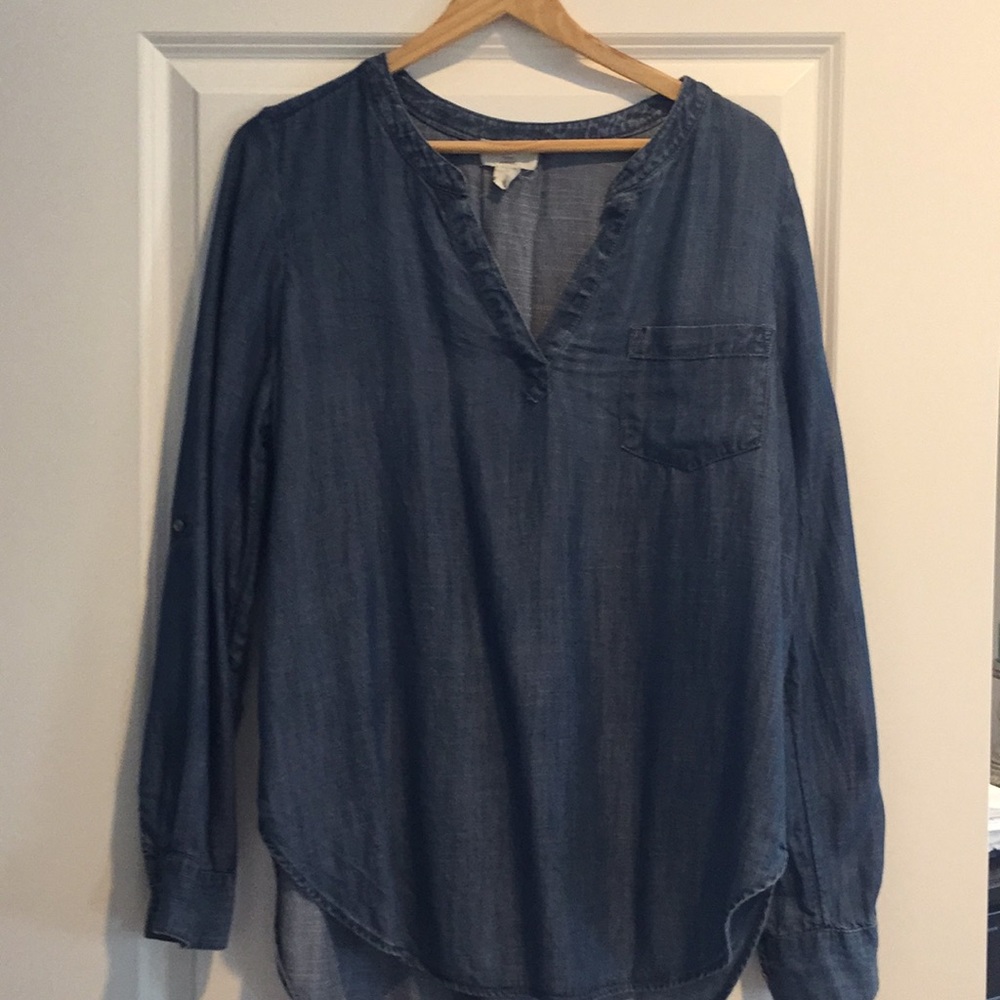Chambray Tunic